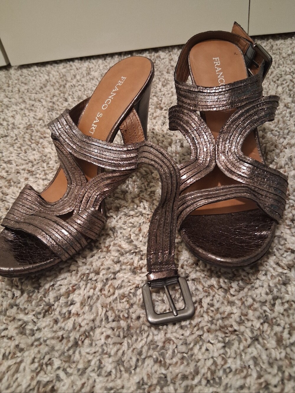 Frano Sarto Bronze Shoes